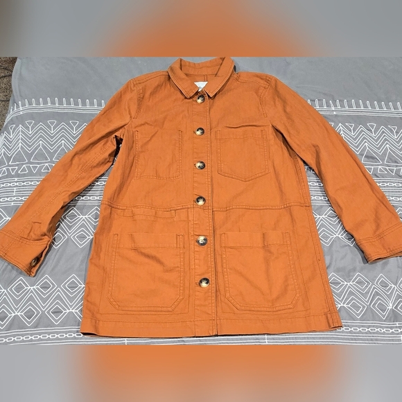 Madewell Jackets & Blazers - Madewell Womens Becker Oversized Chore Coat Size Small